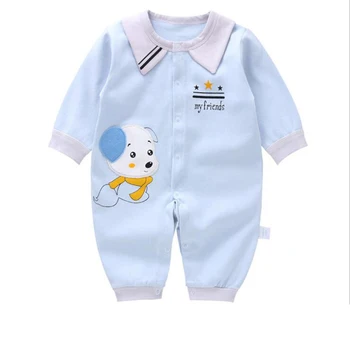 Dieťa Romper 2018 chlapec bavlnené oblečenie, unisex detské dievčenské oblečenie dieťa Dlhé rukávy Novorodenca 3 M-12M