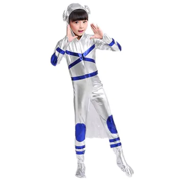 Detské anime dráma robot fáze cartoon výkon kostým dieťa astronaut spacesuit moderné tanečné kostýmy