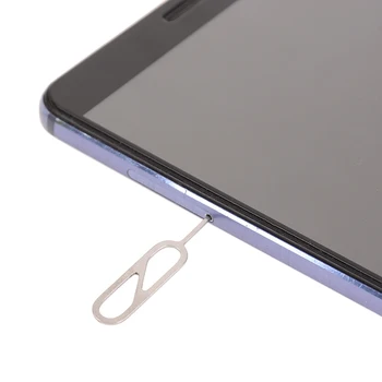 10pcs/pack Kovová zásuvka na Kartu SIM Odstránenie Vysunúť Pin Kľúčový Nástroj Ihly Pre IPhone Pre Oppo Pre Vivo Pre Xiao