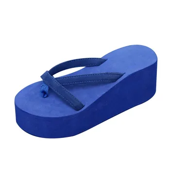Dámske Topánky 2020 Flip Flops Vysokej Kvality Plážové Sandále Anti-slip Ležérne Topánky Klin Platformu Papuče zapatos de mujer