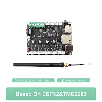 Kontrolu Rady pre 3D Tlačiarne CNC Smerovače E4 V1.0 Rady Wifi Ovládanie s Bluetooth Funkcia Založené Na ESP32 & TMC2209