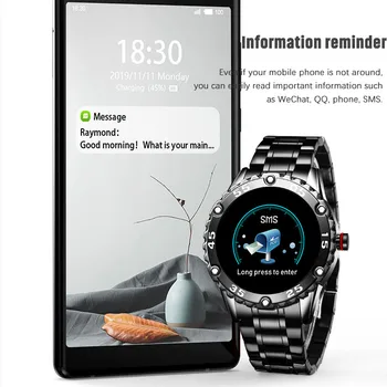 LIGE Smart Hodinky Mužov Nepremokavé Športové Fitness Hodinky Hovor Pripomienky Budík Pripomienka Srdcovej frekvencie smartwatch Pre Android iOS