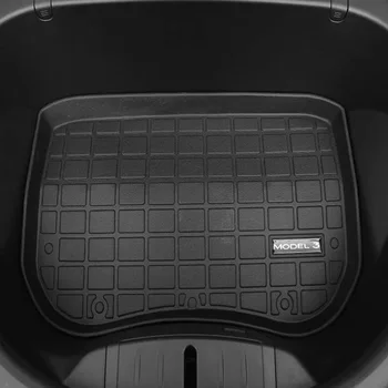 Auto Prednej strane Kufra Skladovanie Mat Cargo Zásobník batožinového priestoru Nepremokavé Ochranné Podložky Mat Kompatibilný pre Tesla Model 3 (Predné Okno Mat)