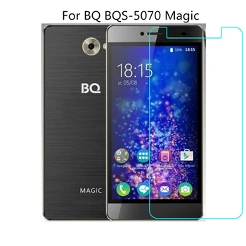 1PCS Tvrdeného Skla Pre BQ Mobile BQS 5070 Magic Screen Protector 9H 2.5 D Ochrana Telefónu Film Ochranné Sklo