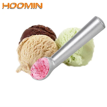 HOOMIN Non-Stick Anti-Freeze Mrazené Jogurty Cookie Cesto Loptu Lyžice Hliníkovej Zliatiny Ice Cream Kopček Zmrzliny Loptu Maker