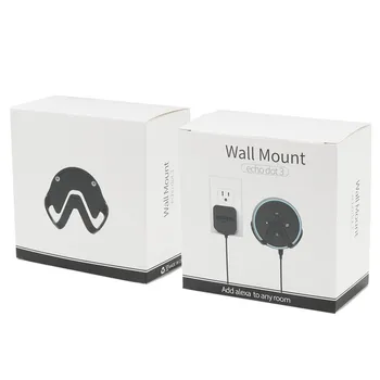 Echo Dot Držiak na Stenu Mount Vešiak Držiak na Stenu pre Amazon Alexa Echo Dot Reproduktorov 3. Generácie a Iné Kola Hlasu Podpora